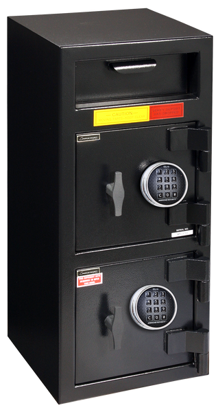 AMSEC DSF3214 Front Loading Double Door Deposit Safe – safesetc