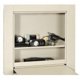 WS-200-4 Wall Safe W/ CompX Mechanical Pushbutton Lock.
