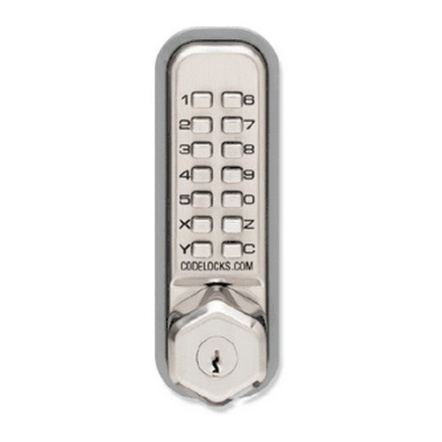 Code Locks Knobs CL250K Codelock Mechanical All Weather Pushbutton Hex Knob W/Latch W/K ...