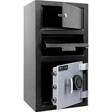 MFL-2014E-OLK Electronic Heavy Duty Drop Safe W/Top Compartment