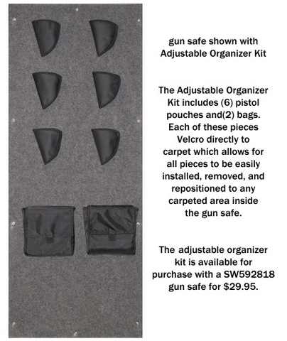 Steelwater SW592818 New and Improved Heavy Duty Gun Safe W/1 Hour Fire Protection