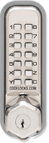CL250K Codelock Mechanical All Weather Pushbutton Hex Knob W/Latch W/K ...