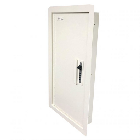 V Line Quick Vault 41214-SXL Pushbutton Wall Safe