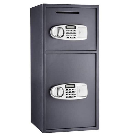 ALS Double Door Electronic Drop Safe W/Drop Slot