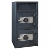 FDD-3020EE Double Door Depository Safe W/ Electronic Locks