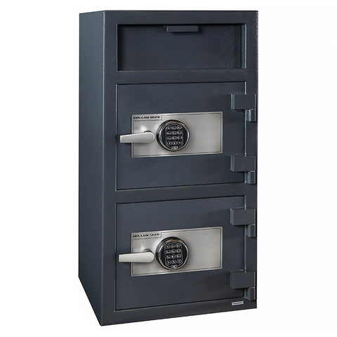 FDD-3020EE Double Door Depository Safe W/ Electronic Locks